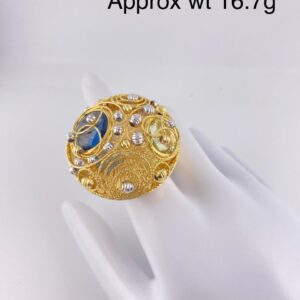 Gold Bob ring
