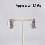 White Goldclip Earrings